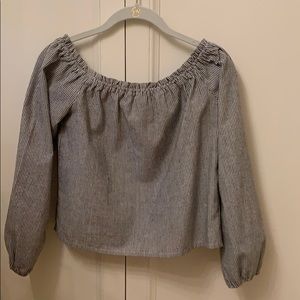 BRANDY MELVILLE Off the Shoulder Top